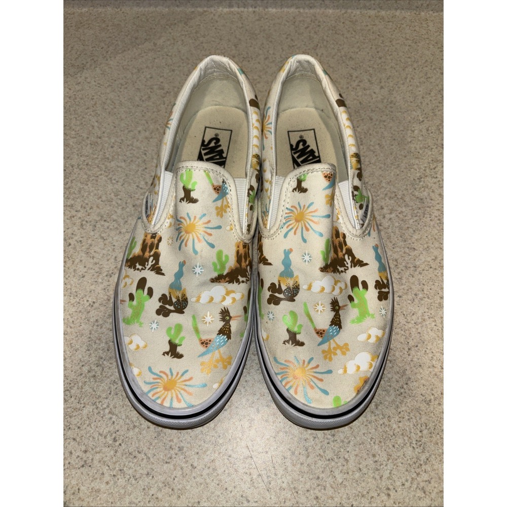 Vans Classic Slip On Get Outdoors Sneakers Shoes, 9.5 Men's, 11 Women's